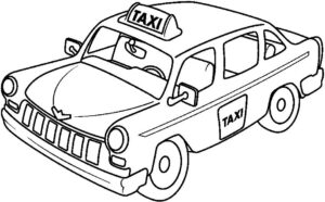 Desenho de Carros Para Colorir E Pintar 4