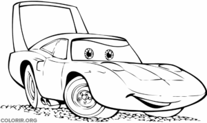 Desenho de Carros Para Colorir E Pintar 7