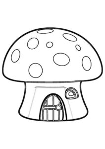 Desenho de Casa Desenho Colorir Imprimir 023