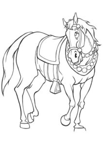 Desenho de Cavalo Desenho Colorir Imprimir 026