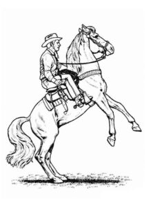 Desenho de Cavalo Desenho Colorir Imprimir 028