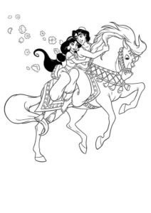 Desenho de Cavalo Desenho Colorir Imprimir 032