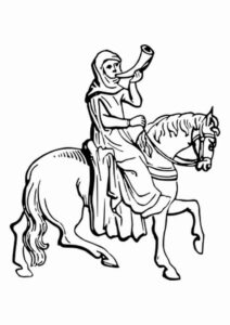 Desenho de Cavalo Desenho Colorir Imprimir 063