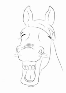 Desenho de Cavalo Desenho Colorir Imprimir 078