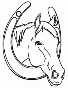 Desenho de Cavalo Desenho Colorir Imprimir 115