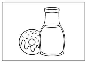 Desenho de Comida Desenho Colorir Imprimir 10
