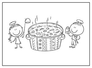 Desenho de Comida Desenho Colorir Imprimir 17