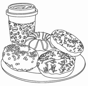 Desenho de Comida Desenho Colorir Imprimir 22