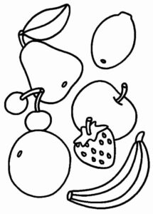 Desenho de Comida Desenho Colorir Imprimir 30