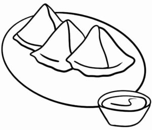 Desenho de Comida Desenho Colorir Imprimir 31