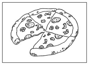 Desenho de Comida Desenho Colorir Imprimir 32