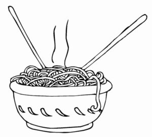 Desenho de Comida Desenho Colorir Imprimir 34