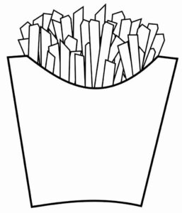 Desenho de Comida Desenho Colorir Imprimir 37