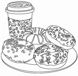 Desenho de Comida Desenho Colorir Imprimir 52