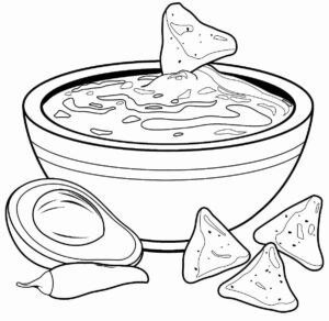 Desenho de Comida Desenho Colorir Imprimir 58
