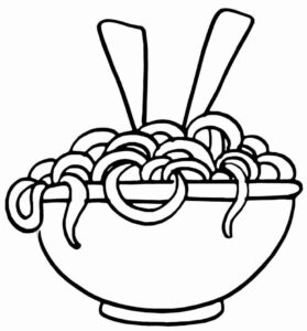 Desenho de Comida Desenho Colorir Imprimir 61