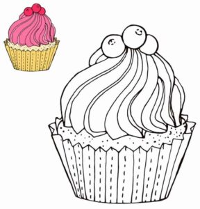 Desenho de Comida Desenho Colorir Imprimir 63