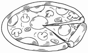 Desenho de Comida Desenho Colorir Imprimir 76