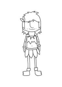 Desenho de Desenho Caipora