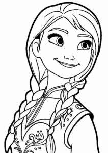 Desenho de Desenho Da Frozen Para Colorir 12