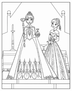 Desenho de Desenho Da Frozen Para Colorir 15