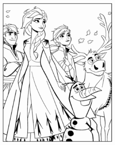 Desenho de Desenho Da Frozen Para Colorir 16
