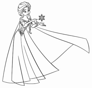 Desenho de Desenho Da Frozen Para Colorir 17