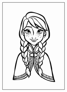 Desenho de Desenho Da Frozen Para Colorir 22