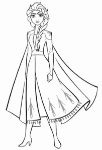 Desenho de Desenho Da Frozen Para Colorir 33