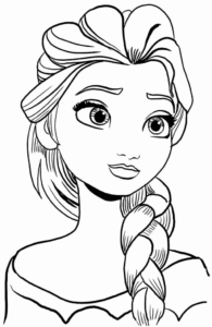 Desenho de Desenho Da Frozen Para Colorir 4 667x1024