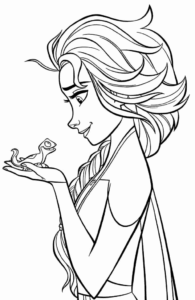 Desenho de Desenho Da Frozen Para Colorir 5 666x1024