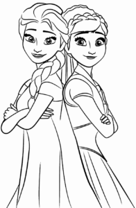 Desenho de Desenho Da Frozen Para Colorir 8