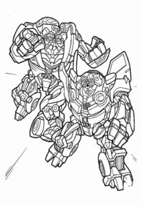 Desenho de Desenho De Bumblebee Para Colorir E Pintar 10