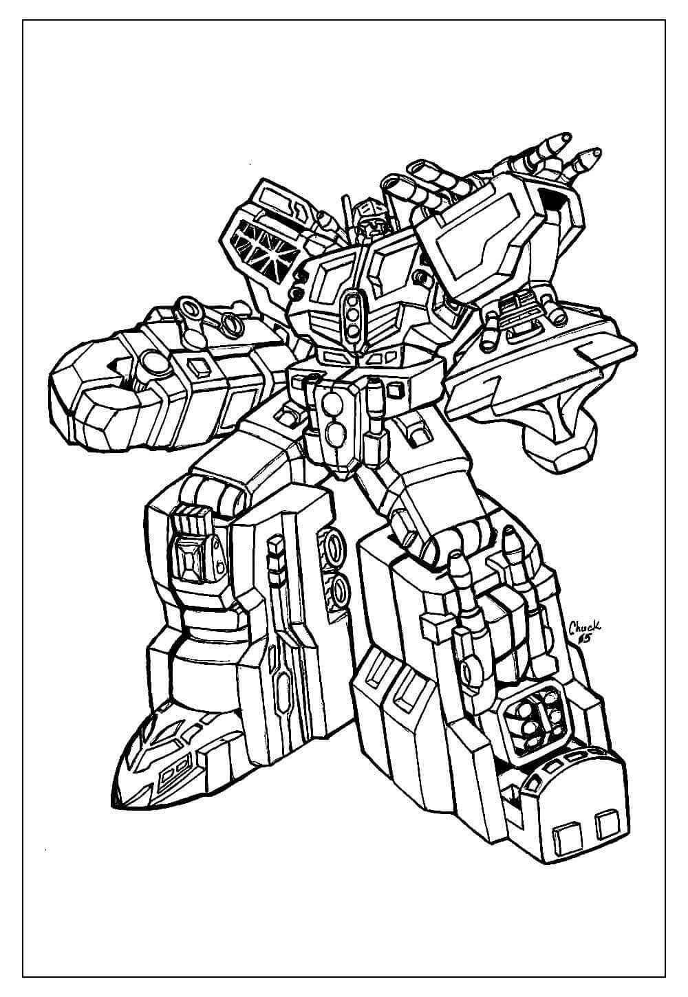 Desenho de Desenho De Transformers 7