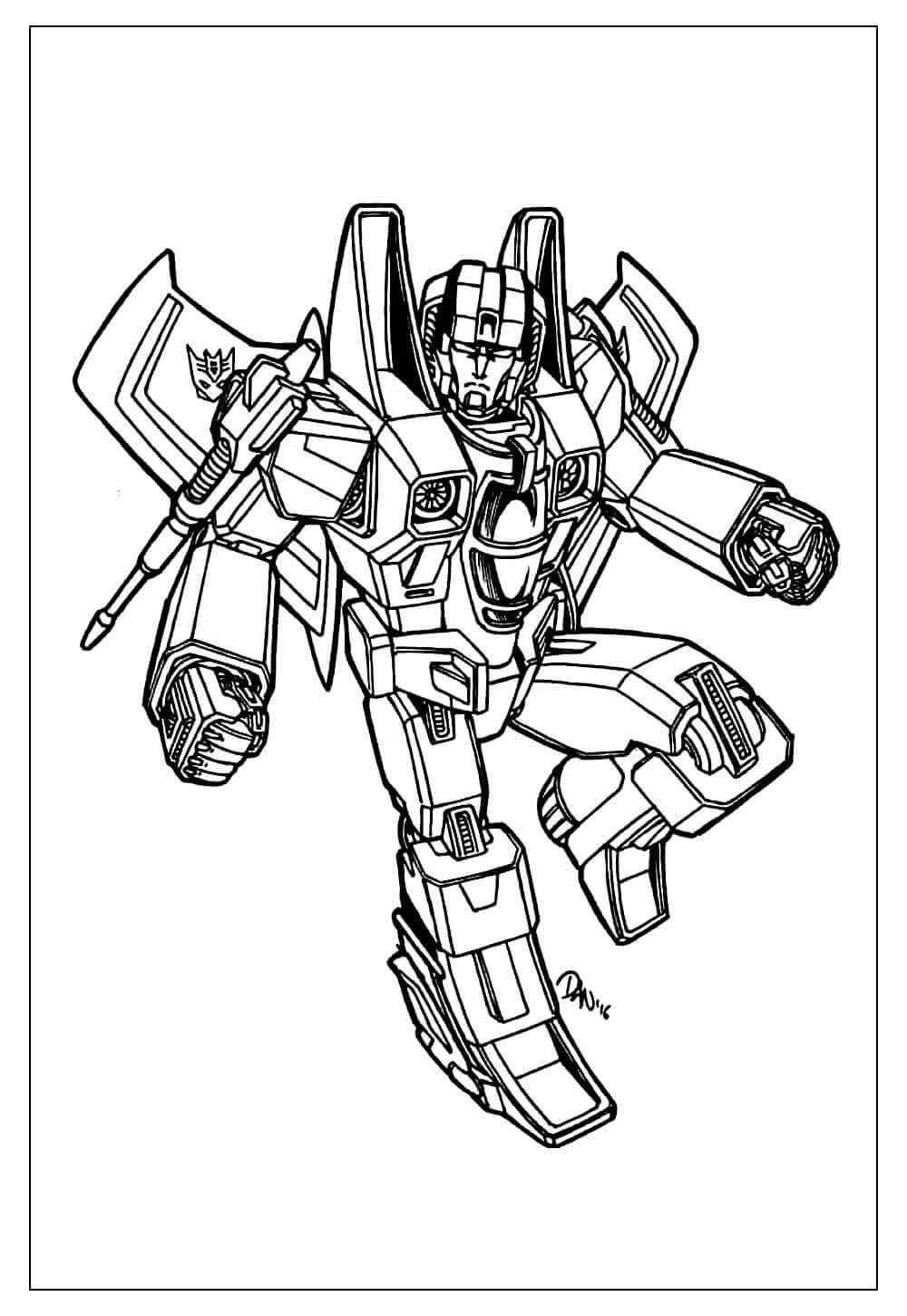 Desenho de Desenho De Transformers 9