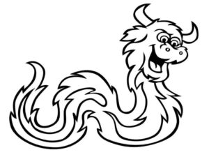 Desenho de Desenho Do Boitata