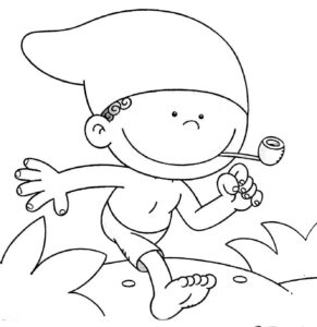 Desenho de Desenho Do Saci Perere