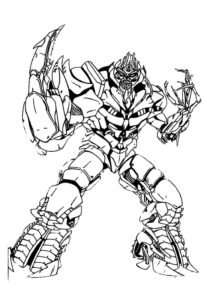 Desenho de Desenho Dos Transformers Para Colorir 11