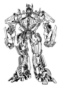 Desenho de Desenho Dos Transformers Para Colorir 12