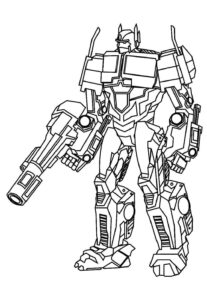 Desenho de Desenho Dos Transformers Para Colorir 13
