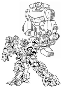 Desenho de Desenho Dos Transformers Para Colorir 14