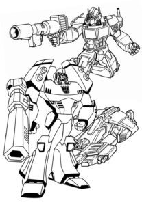 Desenho de Desenho Dos Transformers Para Colorir 7