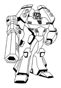 Desenho de Desenho Dos Transformers Para Colorir 8
