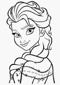 Desenho de Desenho Frozen Colorir 1