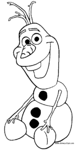 Desenho de Desenho Frozen Colorir 11