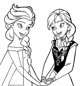 Desenho de Desenho Frozen Colorir 3