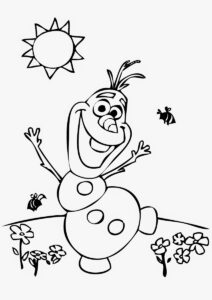Desenho de Desenho Frozen Colorir 5