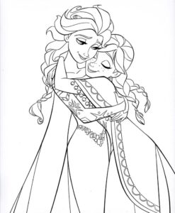 Desenho de Desenho Frozen Colorir 6