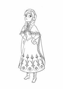 Desenho de Desenho Frozen Para Imprimir