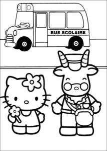 Desenho de Desenho Hello Kitty Colorir Imprimir 10